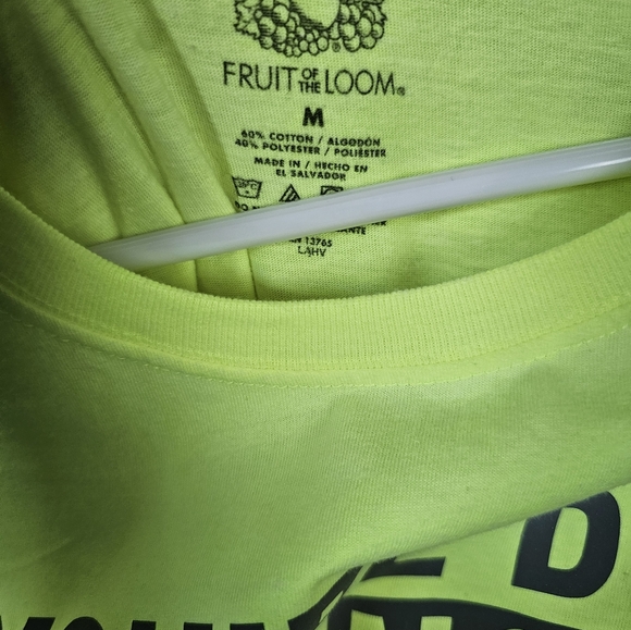 "You're dry humping my last nerve" reflective graphics Safety Green Tee - Picture 4 of 6